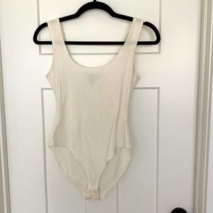 Women’s Forever 21 Cream Bodysuit. Size - Small.